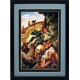 thumbnail image 1 of Thomas Hart Benton Spring Landscape Art Skull Custom Framed A+ Quality, 1 of 4