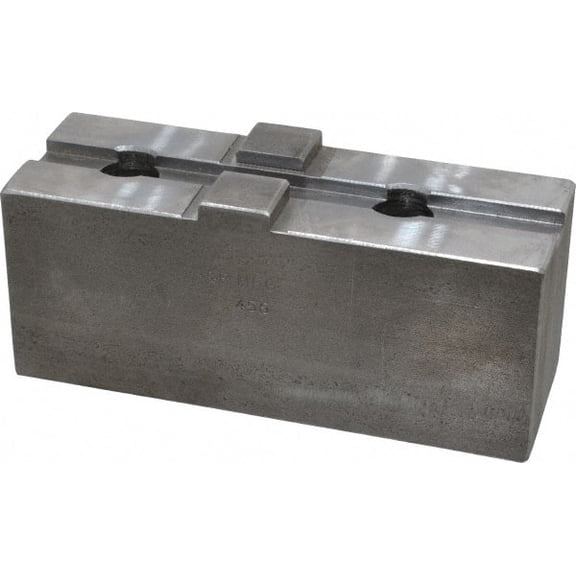H & R Manufacturing 15" Chuck Capacity, Tongue & Groove Attachment, Square Soft Lathe Chuck Jaw