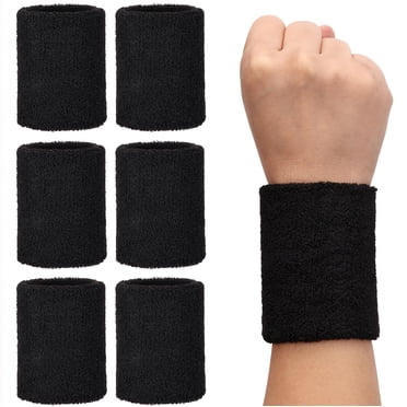 PATIKIL Sports Wristbands 8x15cm, 2 Pack Cotton Terry Cloth