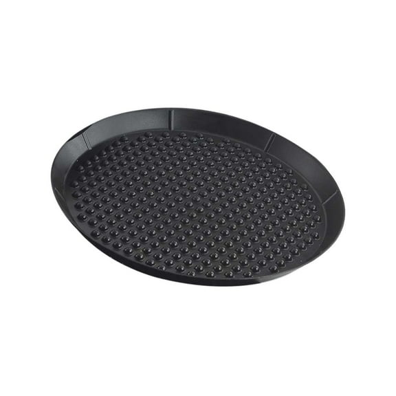 H.S. Inc. HS1055 Charcoal 17" Pizza Pleezers Pan - 12 / CS