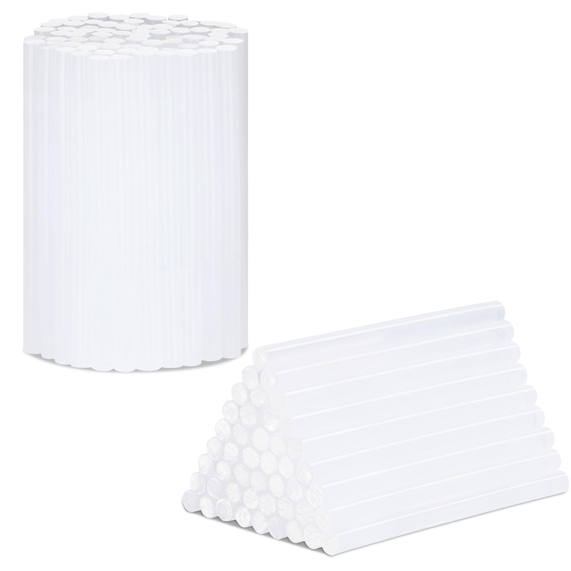H&S Manufacturing Hot Glue Sticks for Glue Gun 100 mm x 7 mm Blue Multi-Temperature, 50 Count
