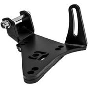 H-Series Black Steel H22 Alternator Relocation Bracket