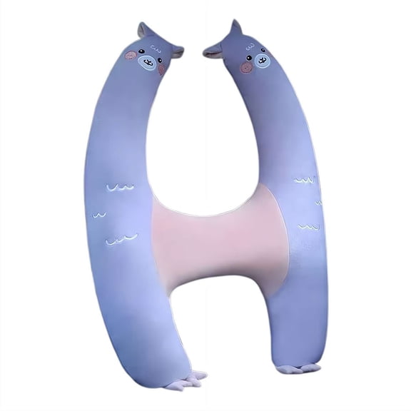 H-Shape Car Travel Pillow, Neck & Head Support Cushion for Kids & Adults, Breathable Sleeping Pillow for Travel, Road Trips