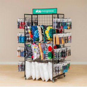 H-Shape Metal Grid Display