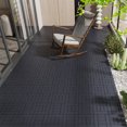 thumbnail image 1 of H Style 12" Patio Deck Tiles, 44pcs DIY Module Interlocking Decking Tiles Floor Tile, Court Tiles for Porch Poolside Balcony Backyard, Easy and Quick Installation, 1 of 8