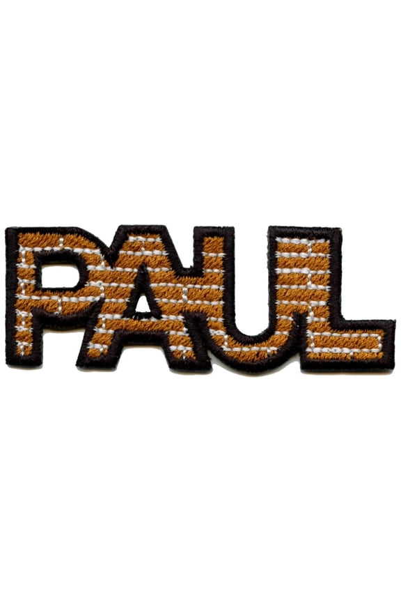 H-Town Paul Wall Brick Script Embroidered Iron On Patch