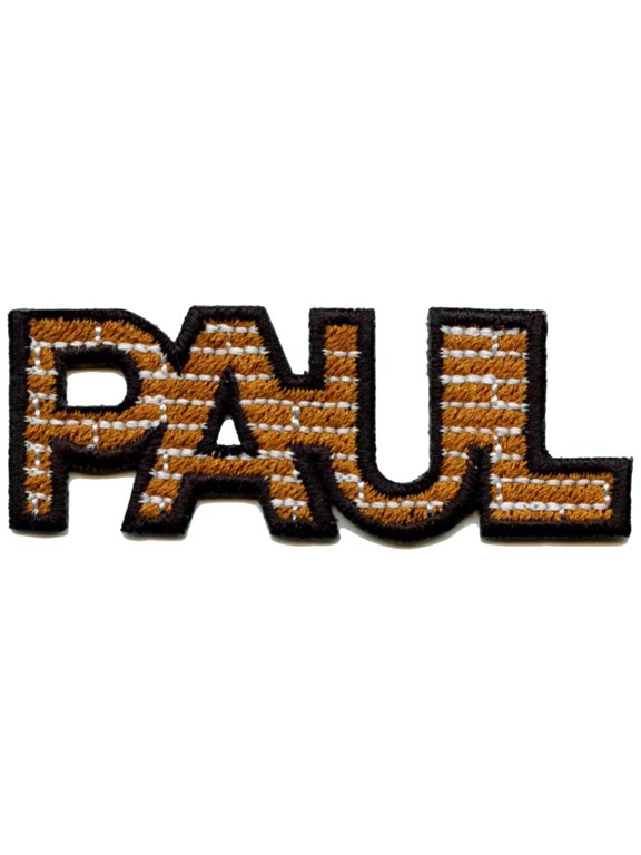 H-Town Paul Wall Brick Script Embroidered Iron On Patch