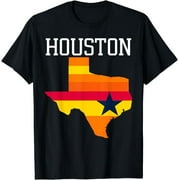 H-Town Throwback: Vintage-Inspired Tee featuring Houston's Iconic Graphics