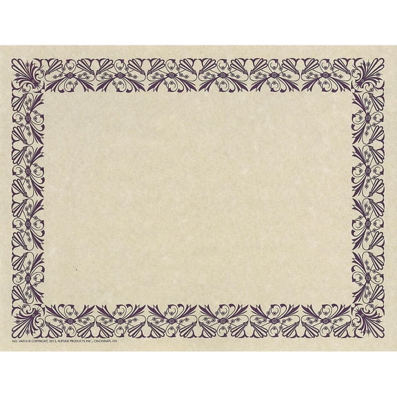 Art Deco Border Paper Blue