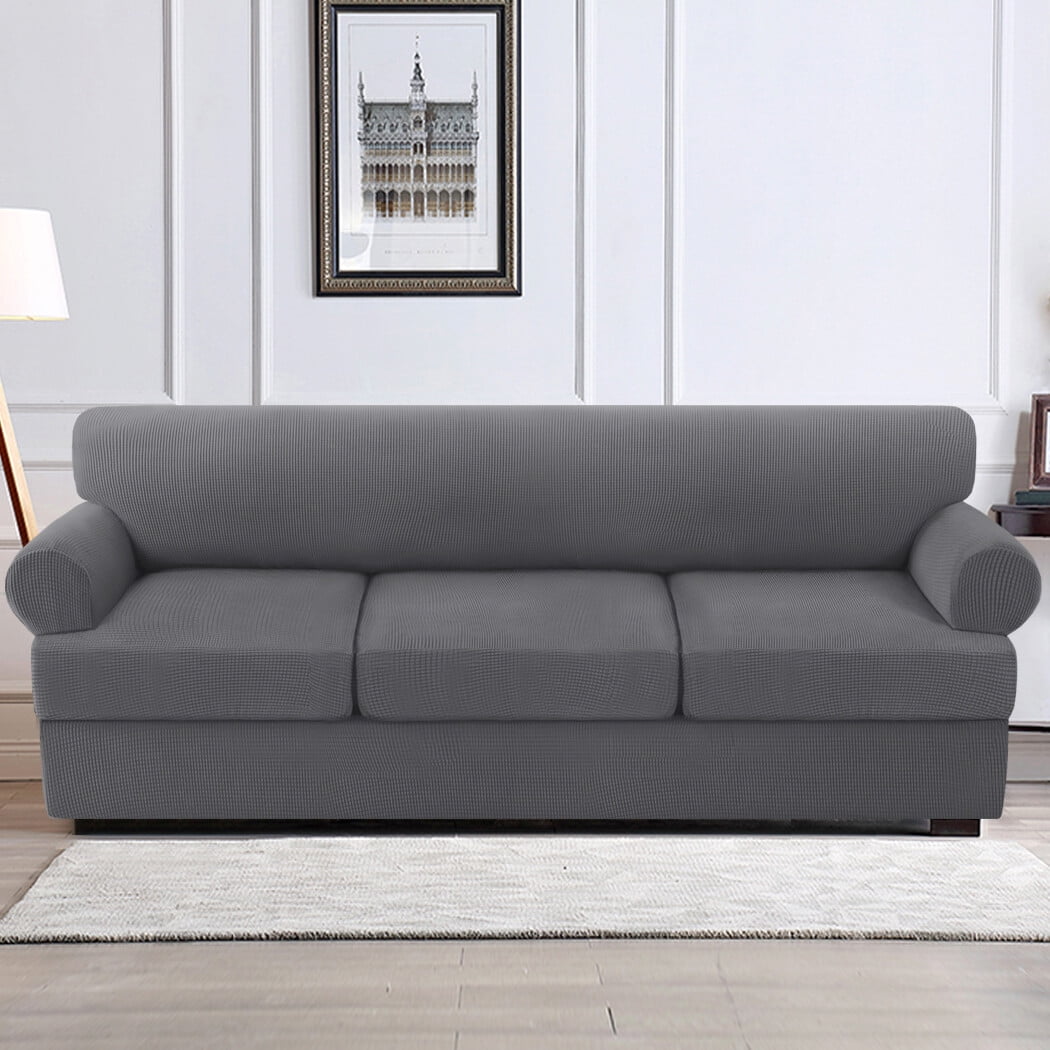 Pieces Checkerboard Slipcovers Stretch with