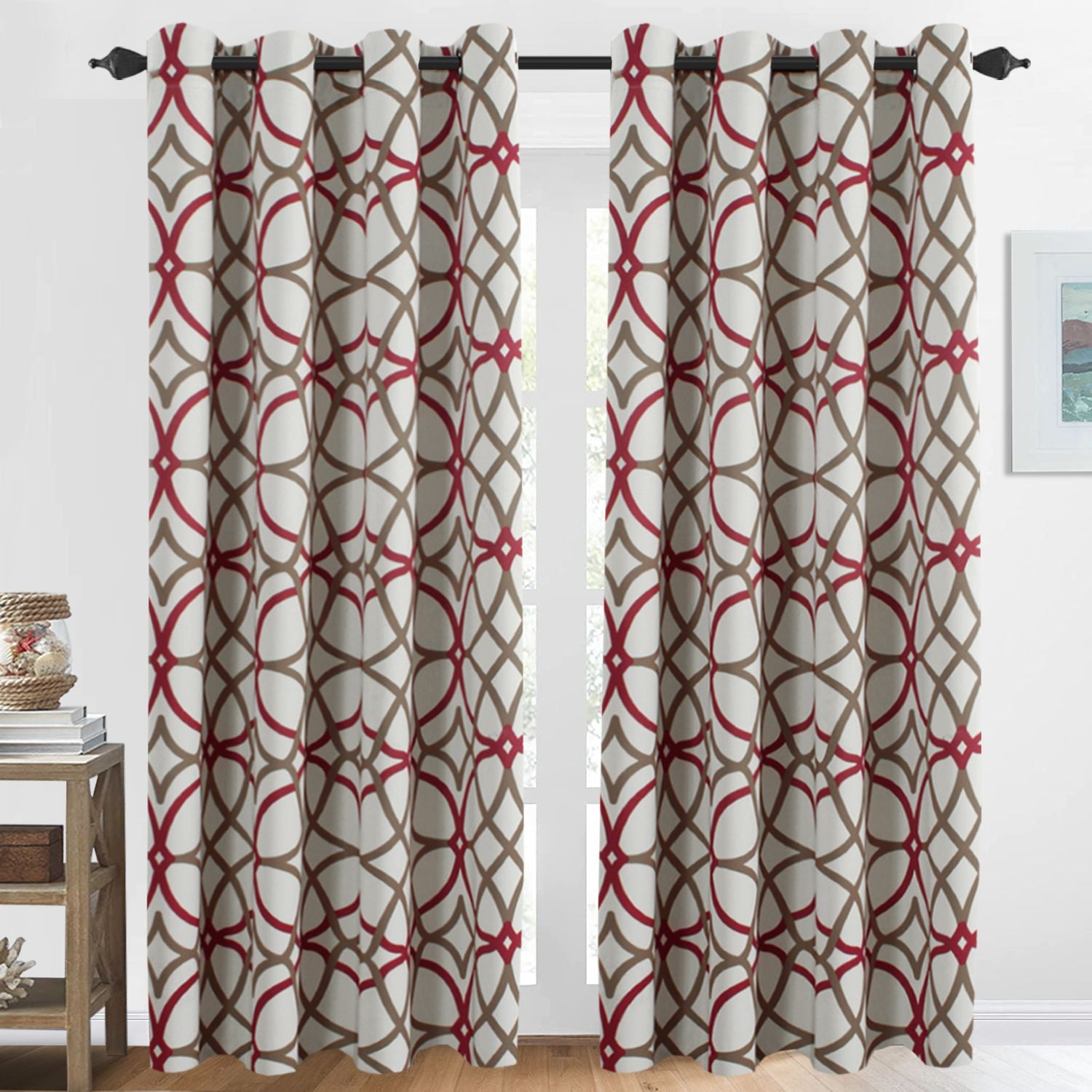 H.VERSAILTEX Blackout Curtains 96 Inches Long for Bedroom Thermal