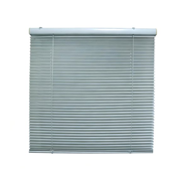 H.VERSAILTEX Cordless Horizontal Window Blinds for Indoor Windows, Light Filtering Vinyl Mini Blinds, Easy Lift and Lower, Modern White Window Shades for Home, Office