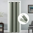 thumbnail image 1 of H.VERSIALTEX Blackout Curtains for Doorways and Closets, Thermal Insulated Room Dividers (Sage Green, 42" x 80", 1 Panel), 1 of 6