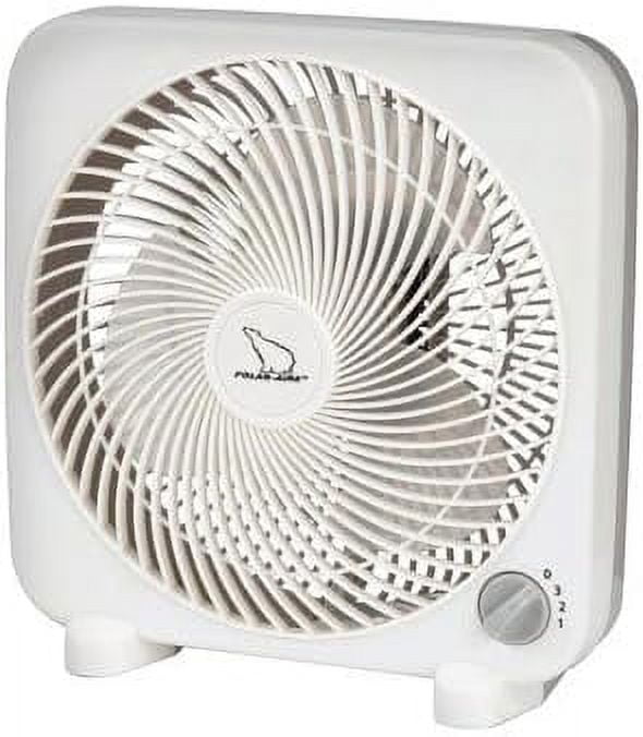 H X 9 Dia. 3 Speed Electric Box Fan