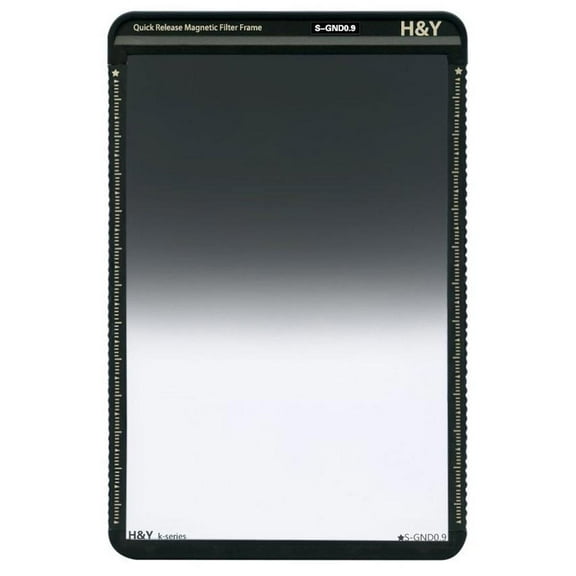 H&Y 100x150mm HD MRC Soft-Edge Graduated Neutral Density 0.9 Square Filter (3-Stops) with Quick Release Magnetic Filter Frame for 100mm K-Series Filter Holder