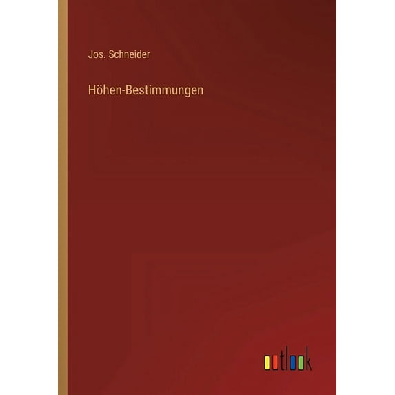 Höhen-Bestimmungen (Paperback)
