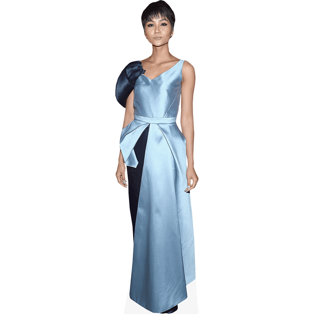 H'hen Nie (Blue Dress) Mini Cardboard Cutout Standee
