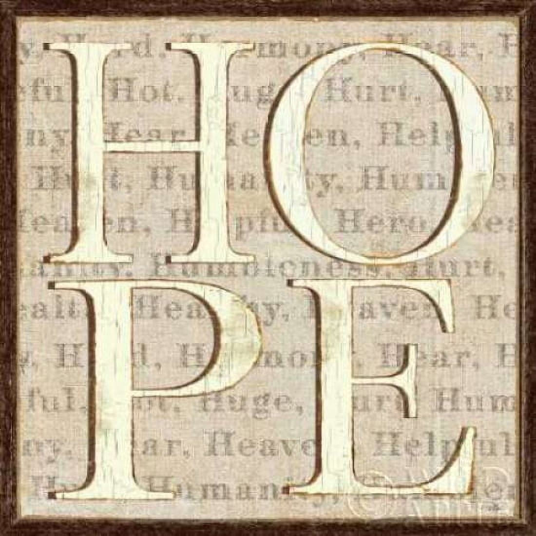 H is for Hope Canvas Art - Pela (24 x 24)