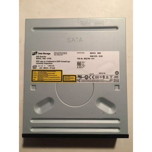 H-l data storage dvd rewriter gsa-h73n internal rom:b103 sata black