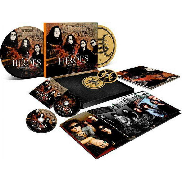 Héroes Del Silencio - Heroes: Silencio Y Rock & Roll - Special Edition Box  - 2LP Picture Disc + 2CD + DVD, Blu-ray, Libreto & Poster - Vinyl