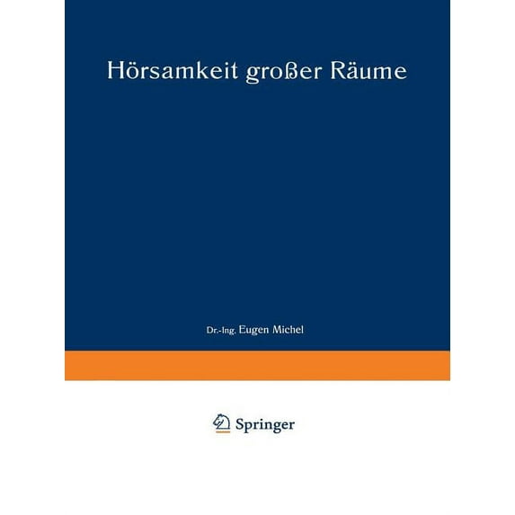 Hörsamkeit GroÃer Räume, (Paperback)