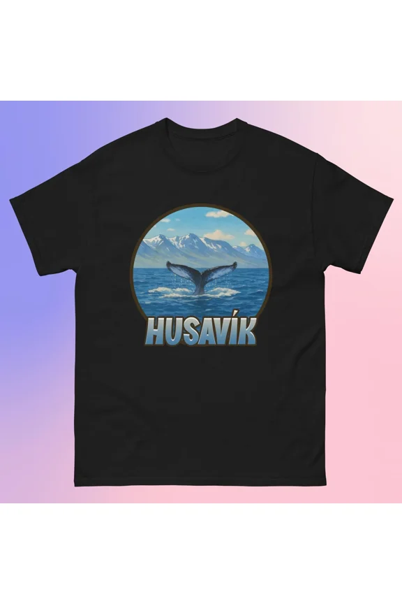 HÃºsavÃ­k - Iceland Design 2 - Unisex Short Sleeve T-Shirt | eBay