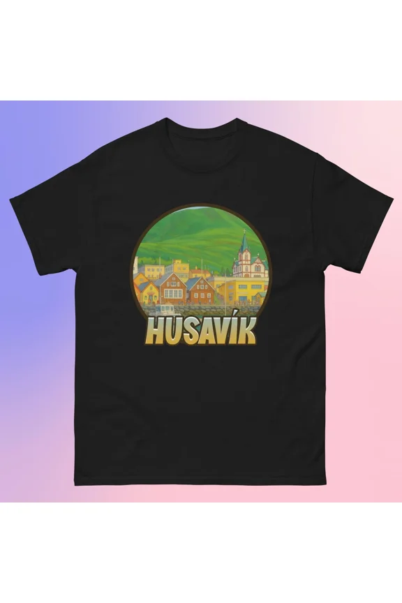 HúsavÃÂk - Iceland Design 3 - Unisex Short Sleeve T-Shirt | eBay