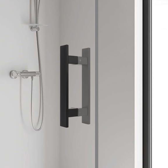 H-shaped Stainless Steel Sliding Door Handle, Double Sided Push Pull Door Handle