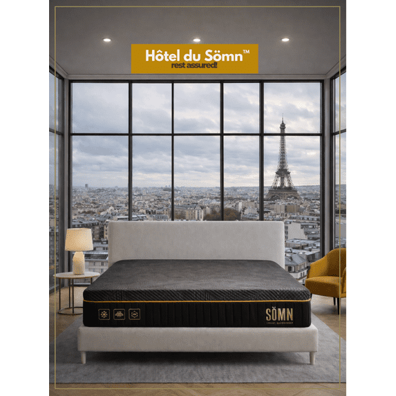 Hôtel du Sömn - 10" Premium Luxury Cooling Hybird Full Mattress