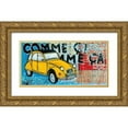 thumbnail image 1 of Hüttner, Rainer 32x18 Gold Ornate Wood Framed with Double Matting Museum Art Print Titled - Comme ci comme ca, 1 of 4