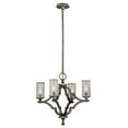 thumbnail image 1 of H0049 Simone 4L Chandelier Venetian Bronze - Venetian Bronze Chandelier -Vaxcel, 1 of 2