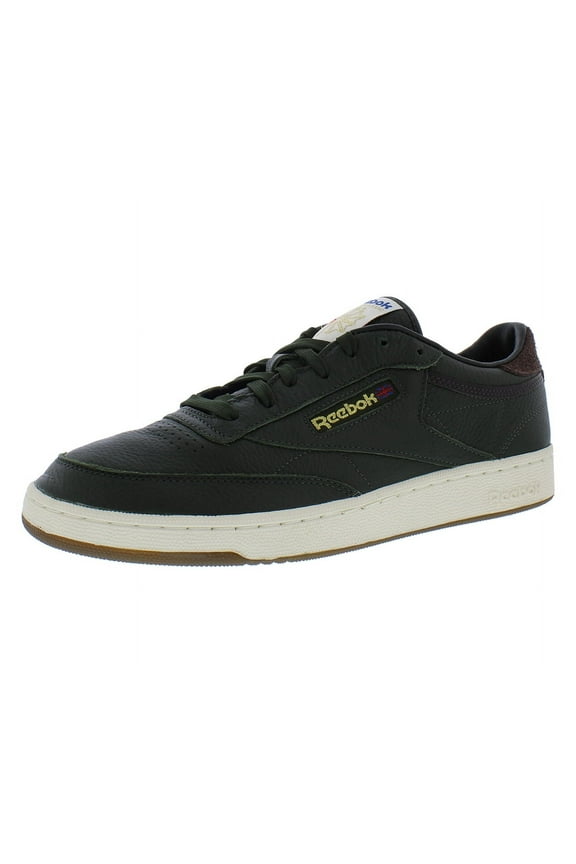 Club C 85 Unisex Shoes Size 9, Color: Range Green/Earth/Sepia