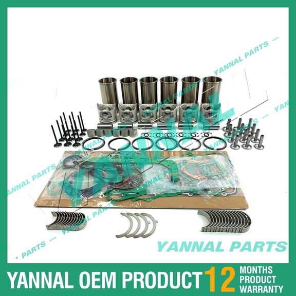 H06CT H06C-T Overhaul Rebuild Kit For Hino Engine Hitachi Excavator EX220-3
