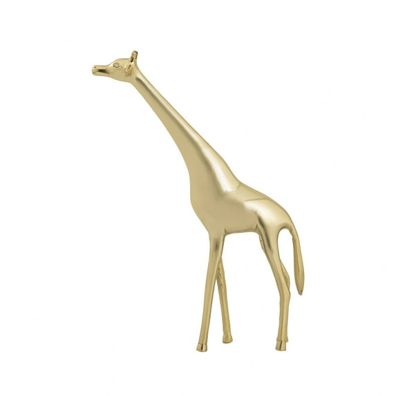 Brass Giraffe Sculpture - Large