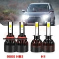 thumbnail image 1 of H1 9005 LED Headlight Bulbs for Mitsubishi Outlander 2005-2006 High&Low Beam 4pcs, 1 of 8