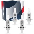 H1 Halogen Bulbs High and Low Beams 12V 55W 4300K Warm White Car Hi/Lo