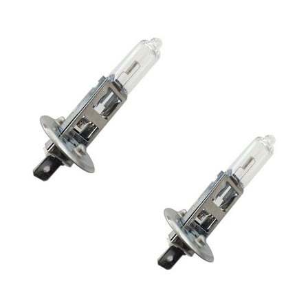 H1 Halogen Headlight Bulb/Fog lights 12V 55W White 5000K, 64150 12258 Light bulbs Headlamp Replacement Super Bright Pack of 2
