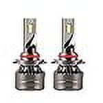 H1 LED Headlight Bulbs, 500% Brighter LED Headlights Conversion Kit, 6500K Cool White, IP68 Waterproof, Plug and Play, Pack of 2, Headlight Bulbs