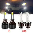 thumbnail image 1 of H1 LED High Beam Bulbs for Acura TSX 2004 2005 2006 2007 2008 D2S Low Beam HID Headlights Xenon 4pcs, 1 of 1