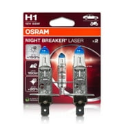 H1 Osram 64150NL-2HB Night Breaker Laser Halogen Bulbs | Eco Pack | Pack of 2