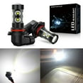 thumbnail image 1 of H10 9145 9140 LED Fog Light Bulbs,6000K Xenon White,for Mercury moutaineer Grand Marquis Cougar,9005 9006 9040 9045 9050 9155 DRL, Signal, Turn, Parking, Tail Bulb (2pcs), 1 of 9