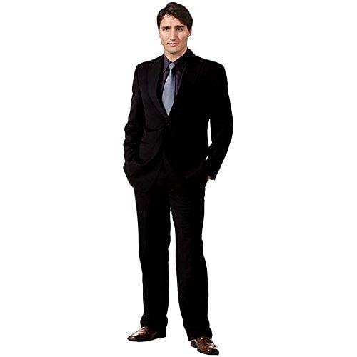 H10124 Justin Trudeau Cardboard Cutout Standup