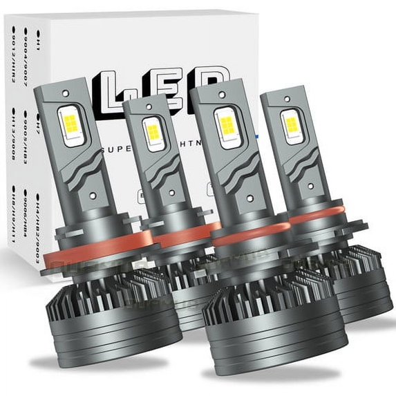 H11 9005 Headlights COMBO LED Bulbs High Low Beam for 2012-2018 Toyota Prius V