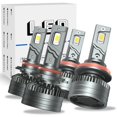thumbnail image 1 of H11 9005 Headlights COMBO LED Bulbs High Low Beam for 2016-2020 Ford Transit 250, 1 of 7