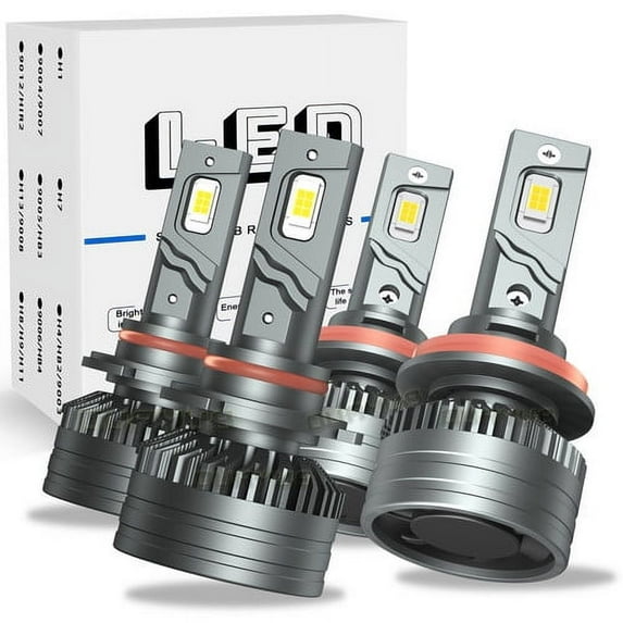 H11 9005 Headlights COMBO LED Bulbs High Low Beam for 2016-2020 Ford Transit 250