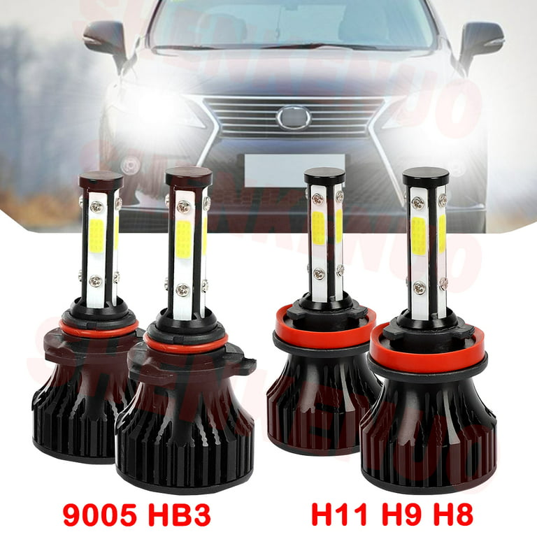 H11 9005 High&Low Beam for Lexus IS350 2006 2007 2008 2009 2010 2011 2012  2013 2014 2015 LED Headlight Bulbs Kit 4pcs