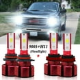 thumbnail image 1 of H11 9005 LED Headlight Bulbs for 2007-2019 GMC Sierra 3500 Low Beam/High Beam Lights, 1 of 10