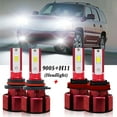 thumbnail image 1 of H11 9005 LED Headlight Bulbs for 2015-2019 GMC Yukon Low Beam/High Beam Lights, 1 of 10
