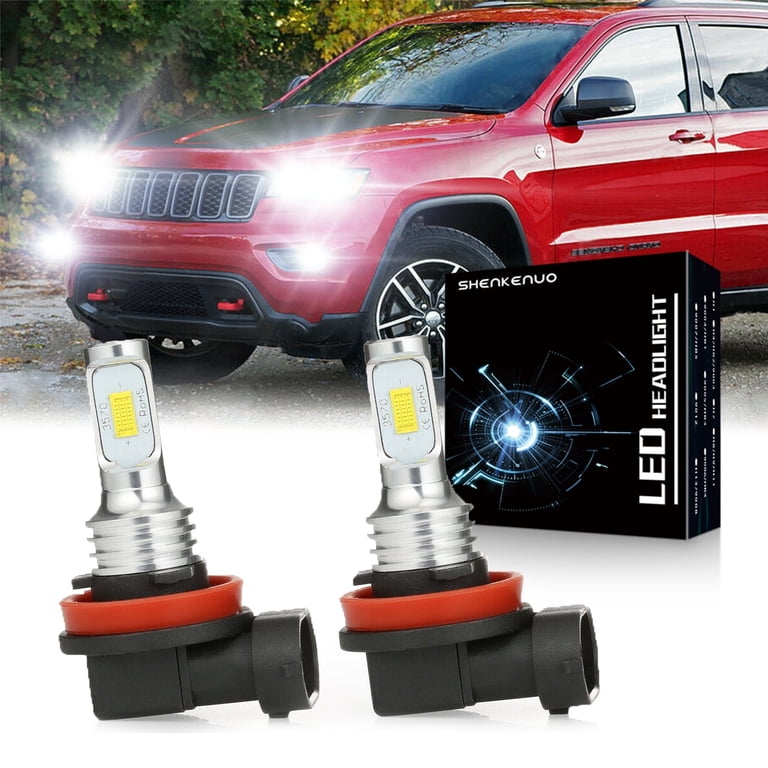 H11/H8 Fog Lights for Jeep Grand Cherokee 2014-2020 LED Fog Lights