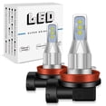 thumbnail image 1 of H11/H8/H16 LED Fog Light Bulbs for Honda CR-V 2015-2019 8000 Lumens 6000K Cool White Light,  Play and Plug (Pack of 2), 1 of 10
